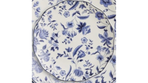 Josephine Blue Salad Plate rental Greater Northern Michigan