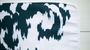 Ikat Navy Napkin rental Greater Northern Michigan