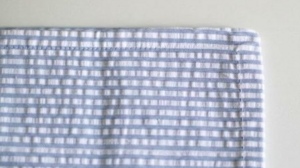 Seersucker Blue Napkin rental Greater Northern Michigan