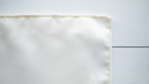 Matte Satin Ivory Napkin rental Greater Northern Michigan