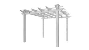 White Pergola 8ft x 8ft rental Greater Northern Michigan