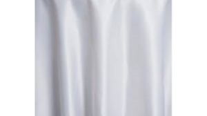 White Matte Satin 90x156 rental Greater Northern Michigan