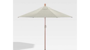 Ivory Patio Umbrella with Base rental Greater Northern Michigan