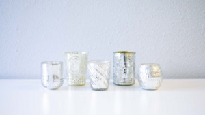 Mercury Glass Votive Mix rental Greater Northern Michigan
