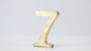 Gold Block Table Numbers rental in Greater Northern Michigan, MI