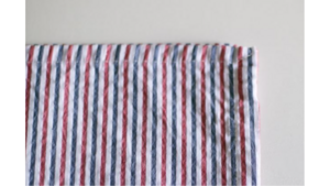 Seersucker Red, White & Blue Napkin rental Greater Northern Michigan