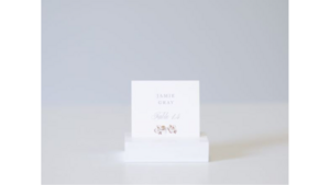 White Wood Card Holder rental Greater Northern Michigan