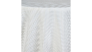 White Bianca 132 Round rental Greater Northern Michigan