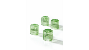 Green Etched Taper Holders/Votives rental Greater Northern Michigan