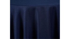 Navy Cotton Poly 90x156 rental Greater Northern Michigan