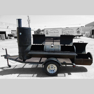 Large Smoker with Trailer rental Austin, TX