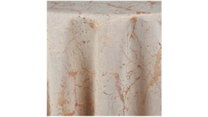 Marble Blush 132" Round rental Greater Northern Michigan