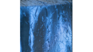 Crush Navy Linen 132" Round rental Greater Northern Michigan