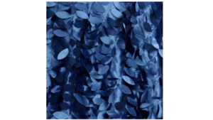 Navy Leaf Linen 132" Round rental Greater Northern Michigan