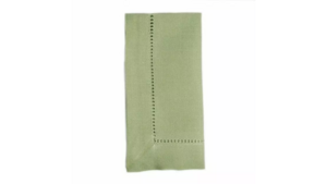 Sage Hemstitch Napkin rental Greater Northern Michigan