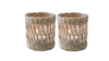 Rattan Votive Holders Assorted 39 Lg/41small rental in Greater Northern Michigan, MI