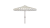 White with navy trim Umbrella rental in Greater Northern Michigan, MI
