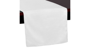 White Majestic Table Runner rental Greater Northern Michigan