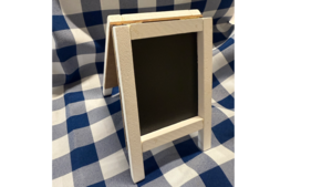 Mini Easel Chalk Board Stand rental Greater Northern Michigan
