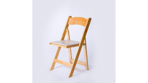 Natural Wood Folding Chair  rental Greater Northern Michigan