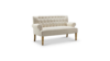 Cream Tufted Loveseat  rental in Greater Northern Michigan, MI
