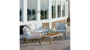 White Outdoor Seating Set  rental Greater Northern Michigan