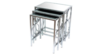 Silver Mirrored Side Tables  rental in Greater Northern Michigan, MI