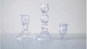 Glass Taper Stand Trio  rental Greater Northern Michigan