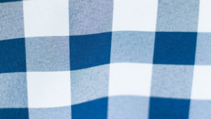 Buffalo Check Navy 90x156  rental Greater Northern Michigan