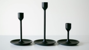 Black Taper Trio Stand  rental Greater Northern Michigan