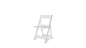 Resin Folding Chair White rental Lafayette, LA