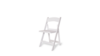 Resin Folding Chair White rental in Lafayette, LA