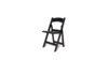 Resin Folding Chair Black rental in Lafayette, LA