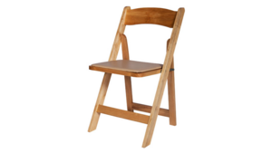 Folding Chair Natural Wood rental Lafayette, LA