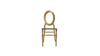 Oval Back Gold Phoenix Chair rental in Lafayette, LA