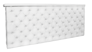Bar - White Leather Tufted Bar - 8ft rental San Antonio, TX