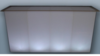 Bar - White acrylic 8ft Bar w/ Wrap around top rental in San Antonio, TX