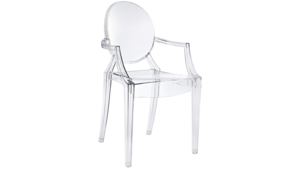 Ghost Chair (armed) - Clear rental San Antonio, TX