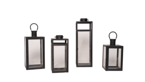 Black Lanterns 7.5Wx14.5H rental Lafayette, LA