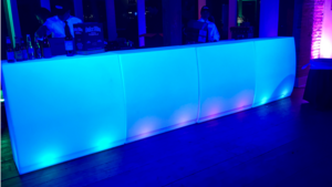 Bar - LED Straight Bar - Single Level - 4ft - RGB rental San Antonio, TX