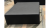 Black Matte Leather Lounge - Square Ottoman rental in San Antonio, TX