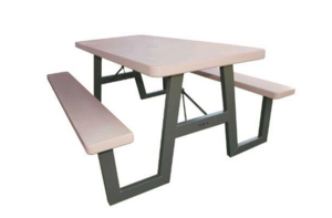 6' Gray Picnic Table rental in Chicago, IL
