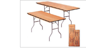 6' Banquet Rectangle Table rental Fort Collins-Loveland, CO