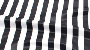 Lamour Stripe - Black & White 1-Inch - 72x72 rental San Antonio, TX
