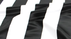 Lamour Stripe - Black & White 3 Inch - 85x85 rental San Antonio, TX