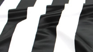Lamour Stripe - Black & White 3 Inch - 90x90 rental San Antonio, TX