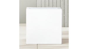 White Metal Planter Box Square rental Lafayette, LA