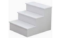 White Stage Steps rental in Lafayette, LA