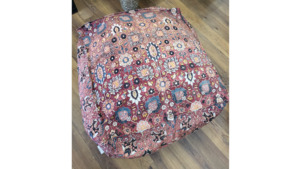 Red&Floral Mega Floor Pouf rental Fort Collins-Loveland, CO