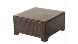 Granada Brown Wicker Outdoor Coffee Table rental in Austin, TX